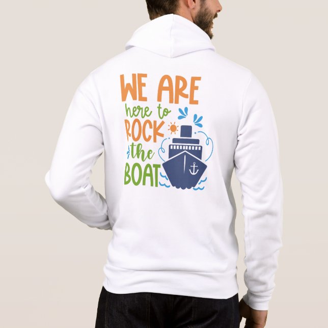 Moletom Cruzamento de Nome, Texto e Ano Personalizado (Verso)