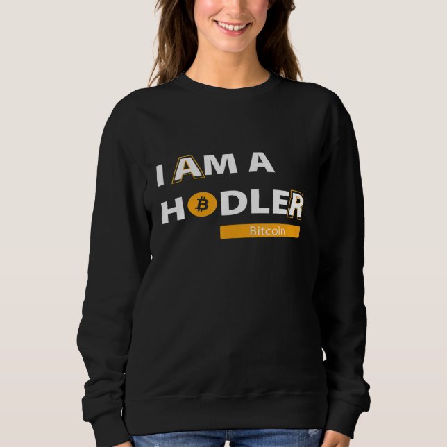 Moletom Crypto Bitmoney Moeda Im Um Detentor (Frente)