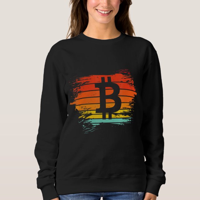 Moletom Crypto Currency Crypto Currency Da Bitrate Da Vint (Frente)