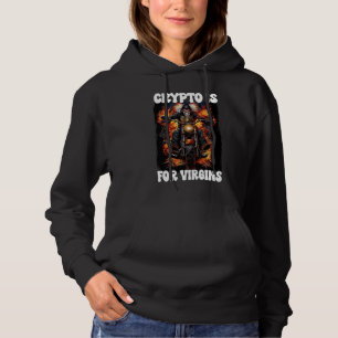 Moletom Crypto É Para Virgins Cringe Skeleton