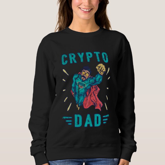 Moletom Crypto Hodl Pai Bitmoney Coin Miner Funny Cryptogr (Frente)