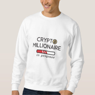 Moletom Crypto Millionaire em curso