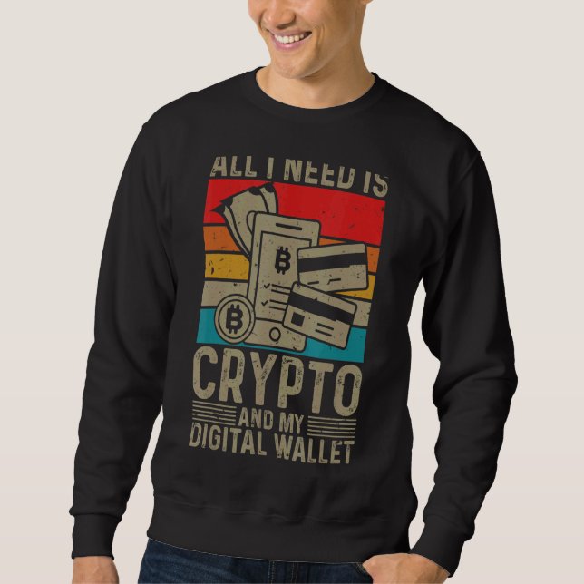 Moletom Cryptocurrency Millionaire Crypto Brother Li (Frente)