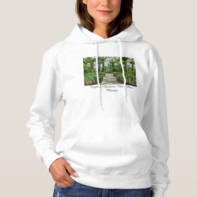 Moletom Crystal Gardens Salap Fountain Hoodie (Frente)