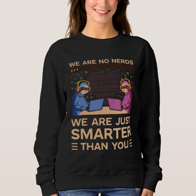 Moletom CSS HTML web developer programmer nerd geek couple (Frente)