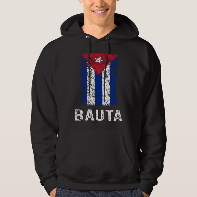 Moletom Cuban Flag Bauta Cuban Pride (Frente)