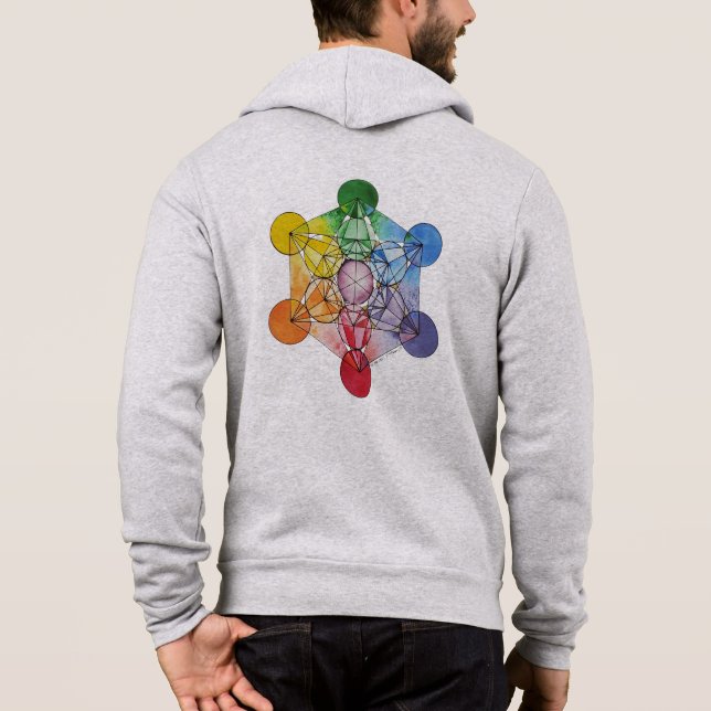 Moletom Cube Hoodie de Metatron (Verso)