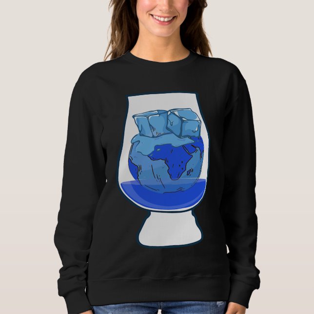 Moletom Cubos de Gelo Terra Oceano (Frente)