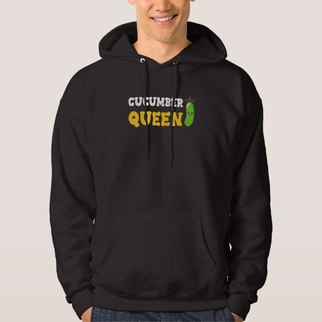 Moletom Cucumber Queen Fruit Vegetable Mother's Day Garden (Frente)