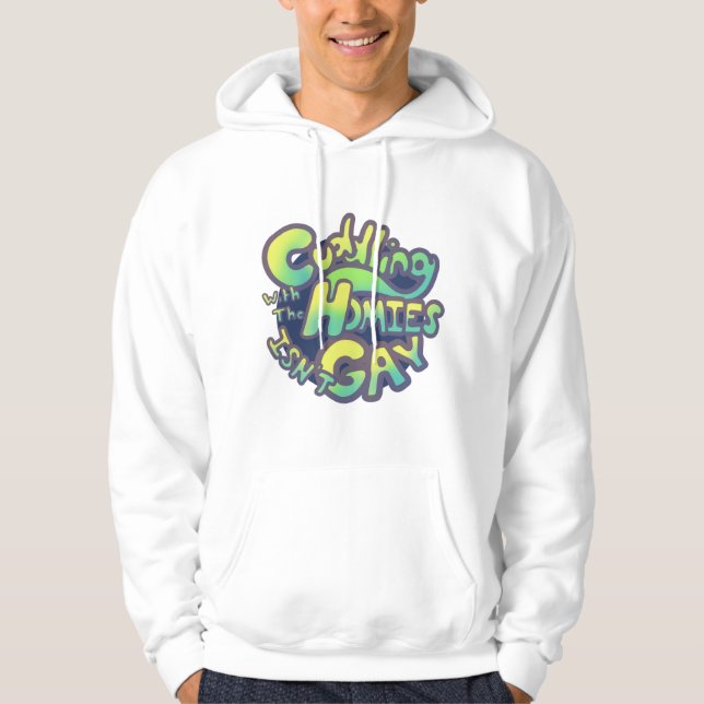 Moletom Cuddling Com Homies Hoodie (Frente)