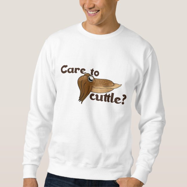 Moletom Cuidado ao Cuttle? (Frente)