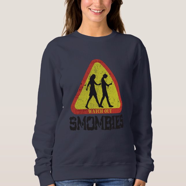 Moletom Cuidado com os Smombies (Frente)