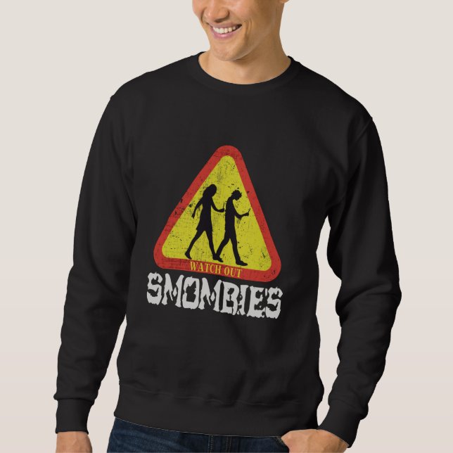 Moletom Cuidado com os Smombies (Frente)