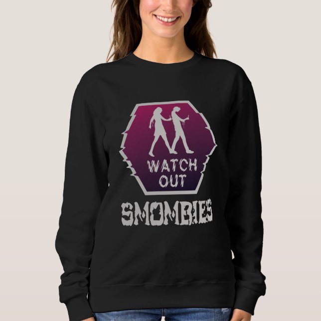 Moletom Cuidado com os Smombies (Frente)