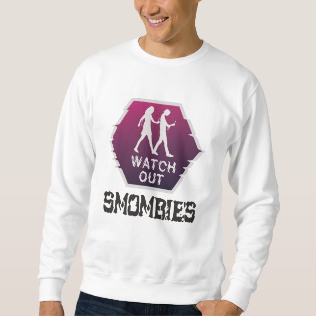 Moletom Cuidado com os Smombies (Frente)