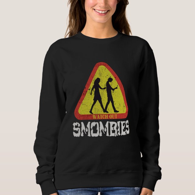 Moletom Cuidado com os Smombies (Frente)