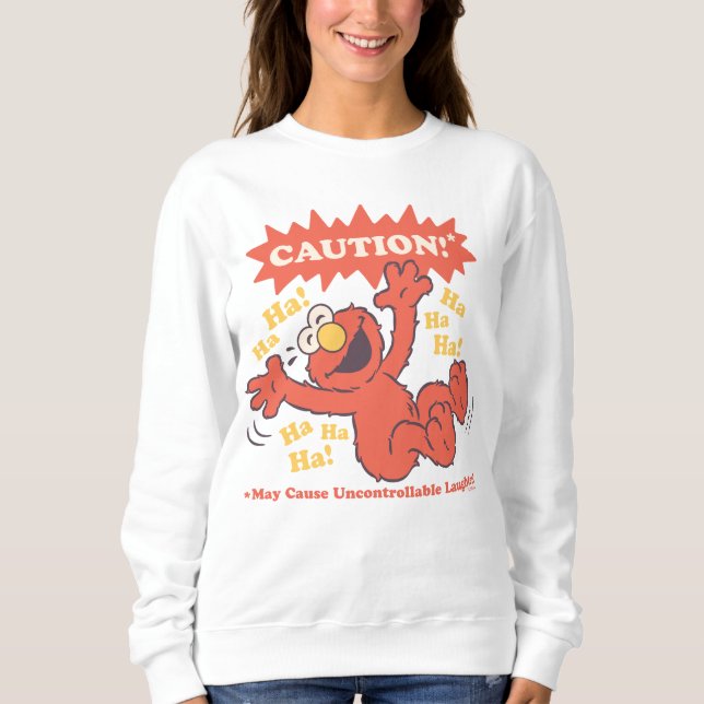 Moletom Cuidado Elmo Rindo à Frente (Frente)