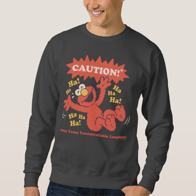Moletom Cuidado Elmo Rindo à Frente (Frente)