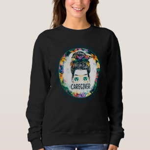 Moletom Cuidador Coque Desarrumado Cabelo Ajuda Aos Cuidad