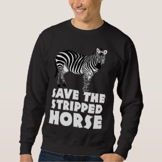 Moletom Cuidador de safári de zebra África para homens mul