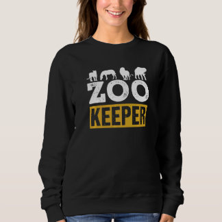Moletom Cuidador de Zoológico Trabalho de Cuidador de Zool