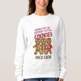 Moletom Cuidando dos Biscoitinhos Mais Fofos Enfermeira Ni
