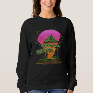 Moletom Cultura Japonesa Estética Zen Vaporwave Bonsai Tr