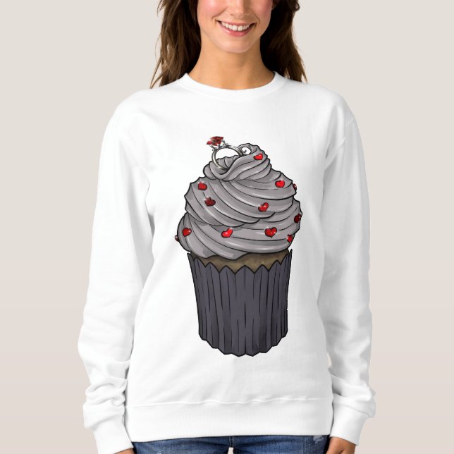 Moletom Cupcake de proposta doce (Frente)
