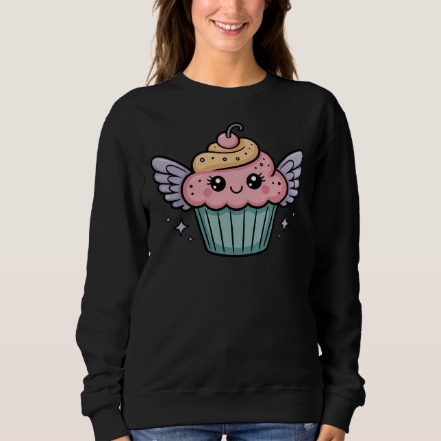 Moletom Cupcake Kawaii (Frente)