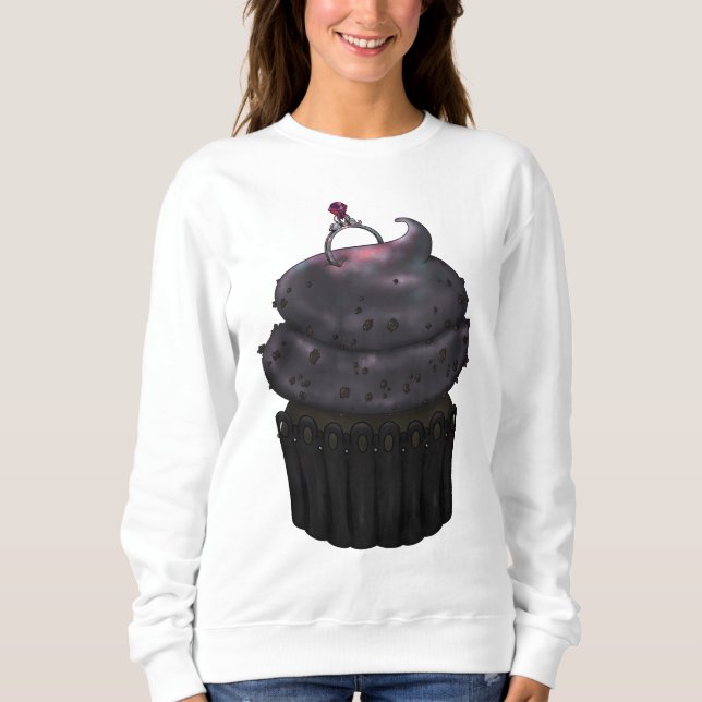 Moletom Cupcake Noivado doce (Frente)