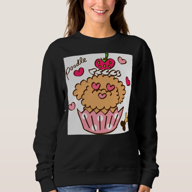 Moletom Cupcake Poodle (Frente)