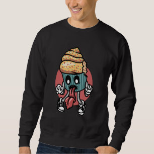Moletom Cupcake Zombie Retroativo