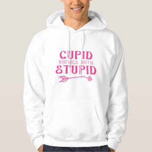 Moletom Cupido Rhymes Com Estúpidos