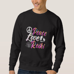 Moletom Cura Espiritual Feminina Paz Amor Energia Reiki Ho