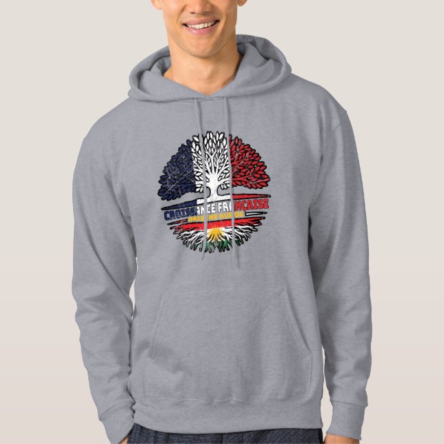 Moletom Curdistão Curdo Francês Francês Francês Francês Ra (Frente)