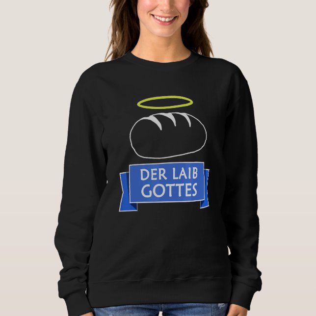 Moletom Curioso Pão, Senhor De Deuses Para A Padaria E O A (Frente)