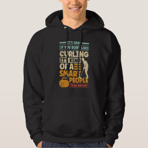 Moletom Curling Player Curler Está Tudo Bem Se Você Gosta