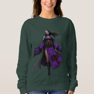 Moletom Cursed Warrior Queen | Anime Fantasy Sweatshirt