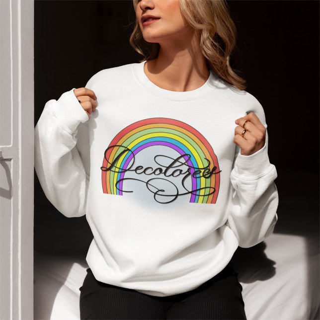 Moletom Cursilho DeColores Arco-íris Fé Religião (Criador carregado)