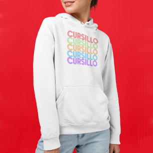 Moletom Cursillo Colorido Pilha Arco-Íris DeColores