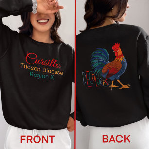 Moletom Cursillo DeColores Personalizado com Diocese e Reg