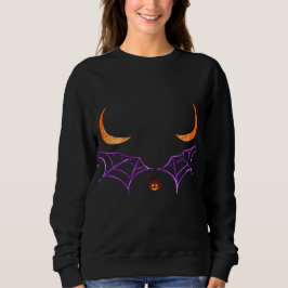 Moletom Curvas Luulares | Sexy Halloween Chest Design T-Sh