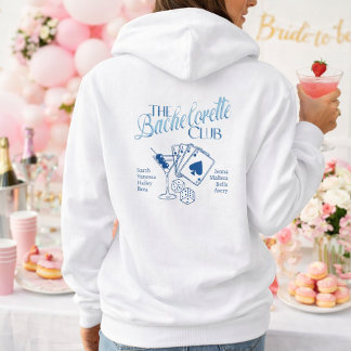 Moletom Custom Bachelorette Club Hoodie – Personalized 