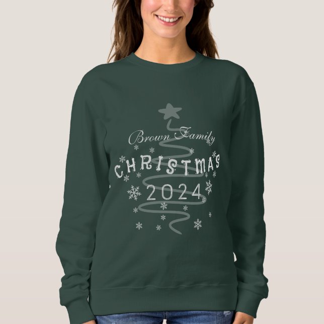 Moletom Custom Family Christmas (Frente)