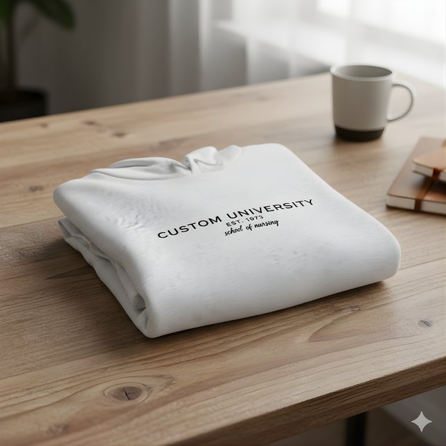 Moletom Custom University Name Year Major Design (Criador carregado)