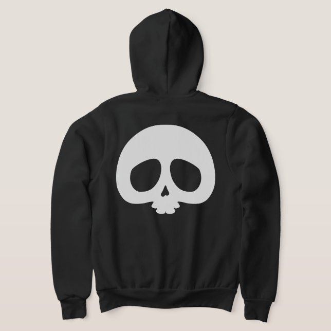 Moletom Customizable Mini Skull (Postura das costas)