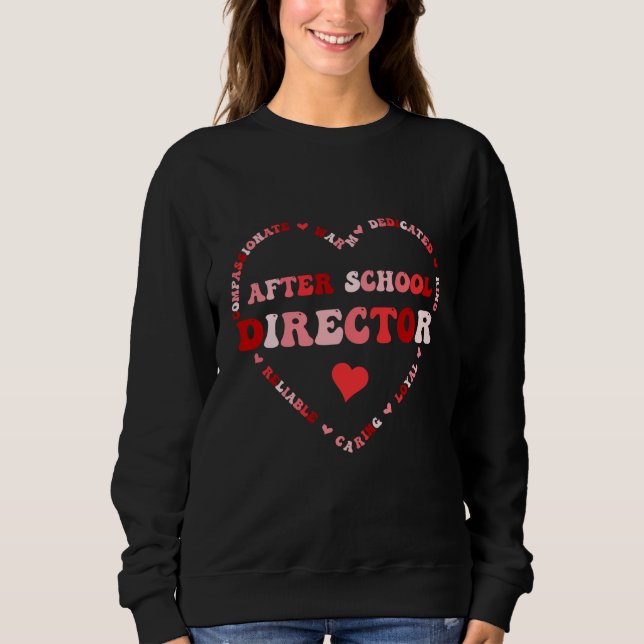 Moletom Cute After School Director Valentines Day Heart (Frente)