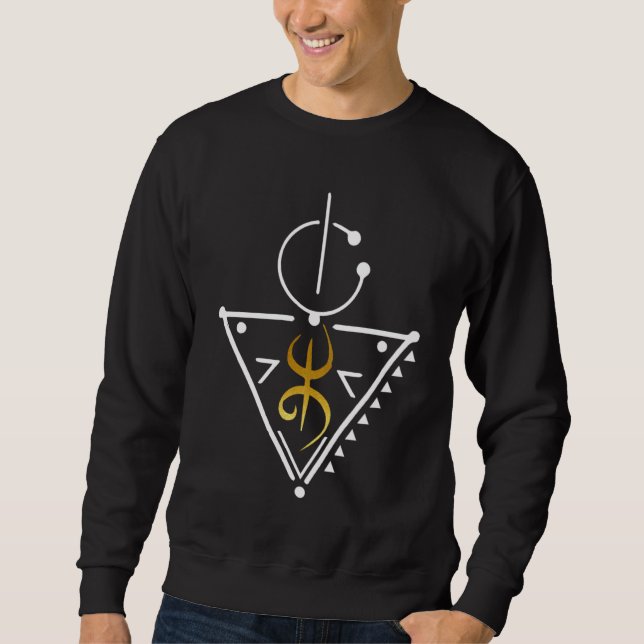 Moletom Cute Amazigh tifinagh symbol Tamazirt tamazgha Ble (Frente)