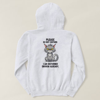 Moletom Cute Angry Cat Sweatshirt
