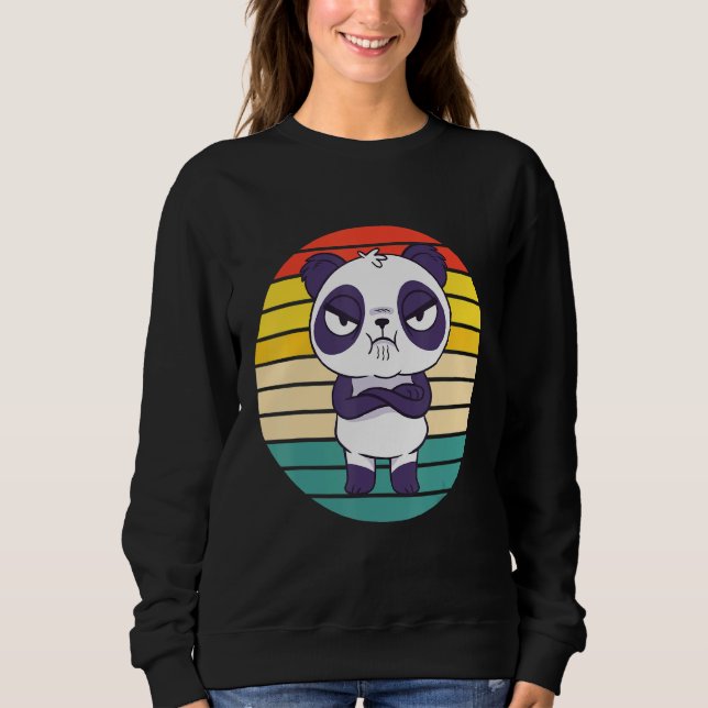 Moletom Cute Annoyed Panda (Frente)